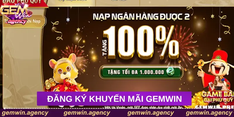 Hướng dẫn hội viên cách thức nhận khuyến mãi Gemwin Hướng dẫn hội viên cách thức nhận khuyến mãi Gemwin