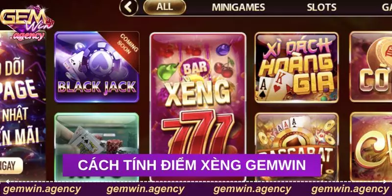 Cách tính điểm trò chơi xèng Cách tính điểm trò chơi xèng