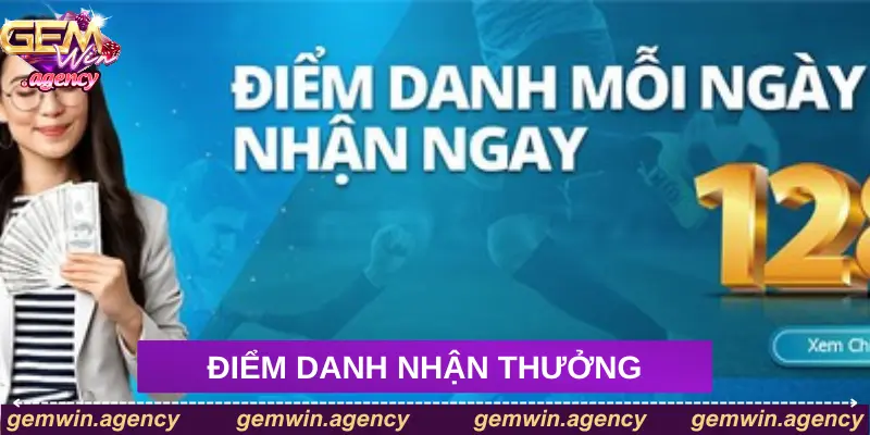 Chương trình điểm danh nhận thưởng mỗi ngày Chương trình điểm danh nhận thưởng mỗi ngày