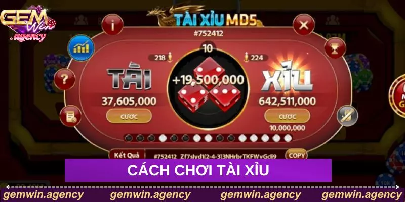 Cách chơi tài xỉu cho người mới tại Gemwin Cách chơi tài xỉu cho người mới tại Gemwin