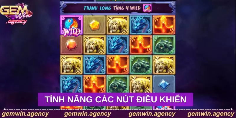 Tính năng các nút điều khiển trong game Thần Thú Tính năng các nút điều khiển trong game Thần Thú